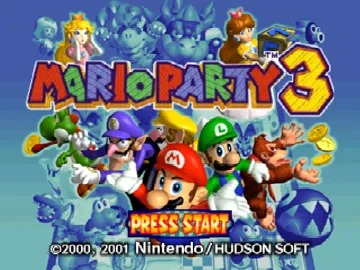 Mario Party 3 (Europe) (En,Fr,De,Es) screen shot title